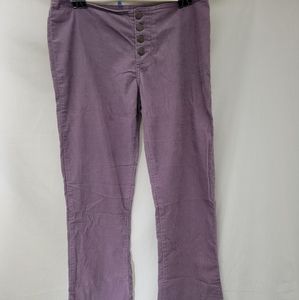 Vintage Abercrombie Bootcut Lavender Purple Button Fly Corduroys 30" Waist